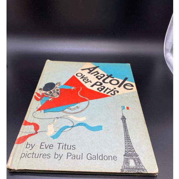 Anatole Over Paris.‎ Vintage 1962 children's book. First Edition by Eve Titus - Picture 1 of 6